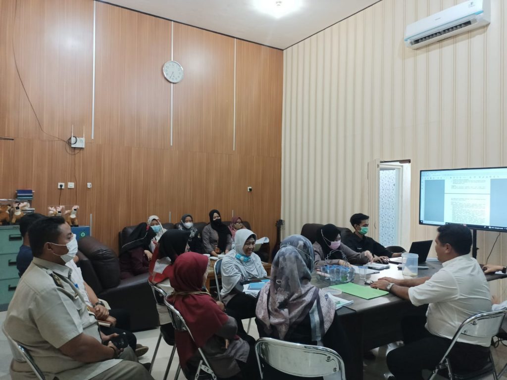 Rapat  Evaluasi Tindak Lanjut Hasil Audit Kinerja Inspektorat Tahun 2021