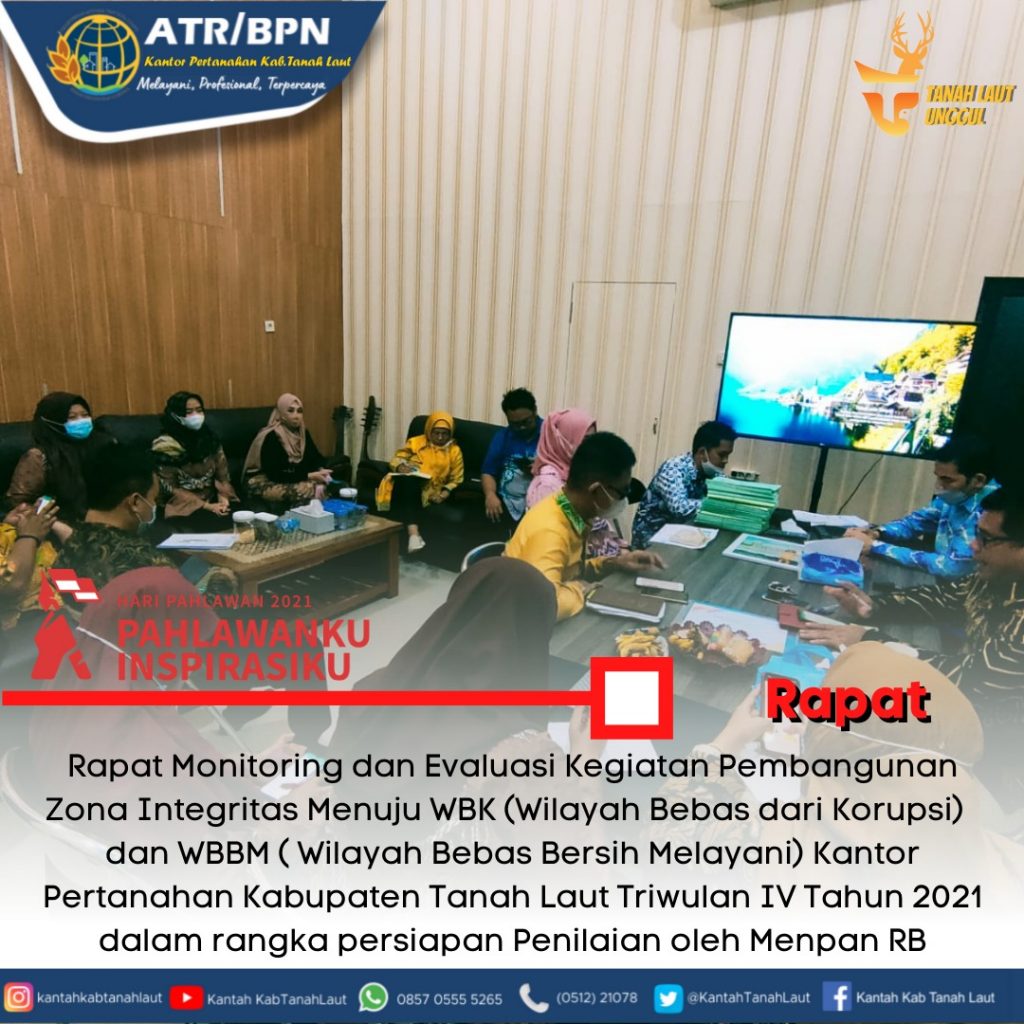 Rapat Monitoring dan Evaluasi